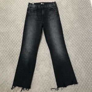 Mother Cropped Flare Jeans